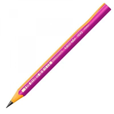 KIDS EVOLUTION ÜÇGEN JUMBO KURŞUN KALEM PEMBE