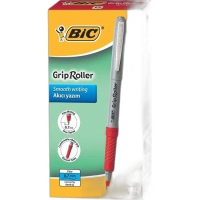 BİC GRIP ROLLER FİNE 0.7 KIRMIZI