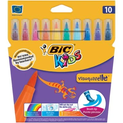 VISA 10R FIRÇA UÇLU KEÇELİ BOYA KALEMİ