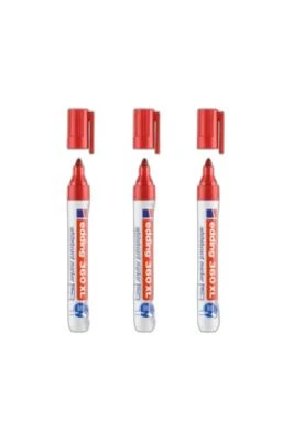 EDDİNG 360 XL BOARD MARKER DOLDURULABİLİR YAZI TAHTASI KALEMİ KIRMIZI