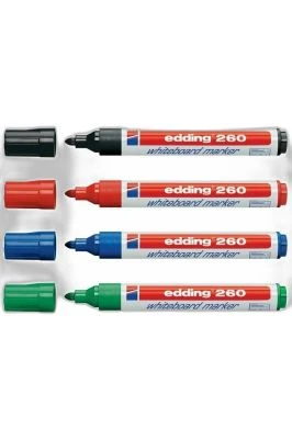 EDDİNG 260 BEYAZ TAHTA KALEMİ SİYAH