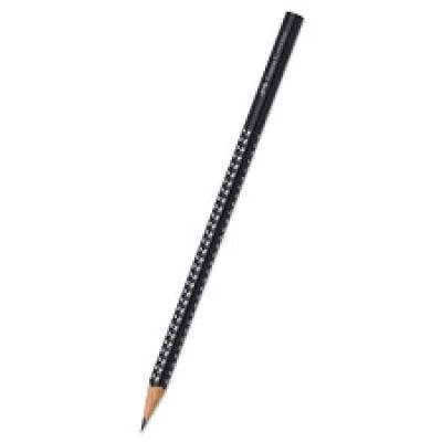 FABER-CASTELL NEON SİYAH GRİP KURŞUNKALEM