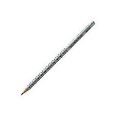 FABER-CASTELL METALİK GÜMÜŞ GRİP KURŞUN KALEM