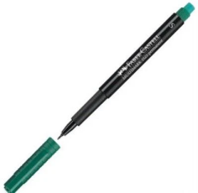 FABER-CASTELL S YEŞİL PERMANENT KALEM