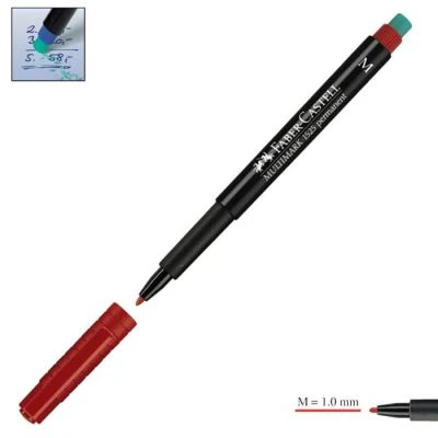 FABER-CASTELL PERMANENT M KIRMIZI