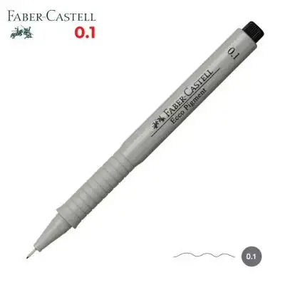 FABER CASTELL ECCO PİGMENT ÇİZİM KALEMİ 0,1 MM
