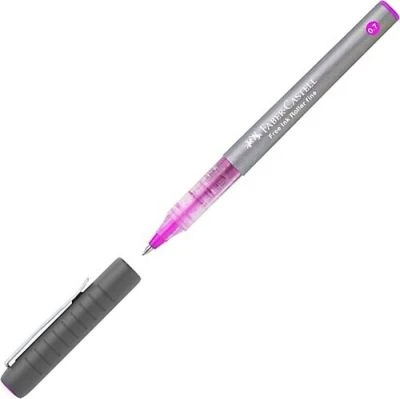 FABER-CASTELL FREE INK ROLLER 0.7 MM PEMBE