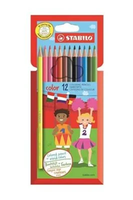 STABİLO 12 KURU BOYA