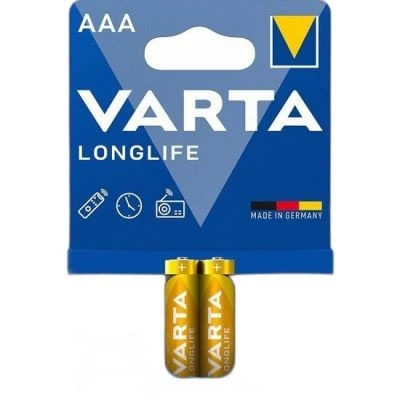 VARTA 4103 LONGLIFE ALKALIN AAA İNCE KALEM PIL 2'LI PAKET