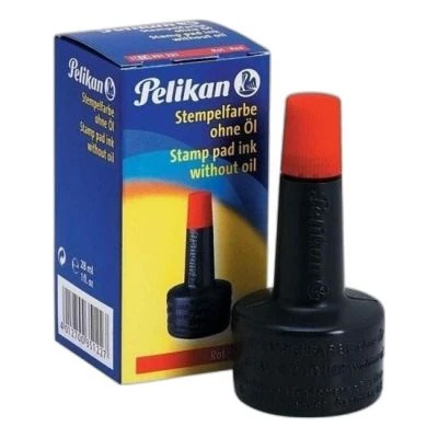 PELİKAN STAMPA MÜREKKEBİ KIRMIZI 30 CC