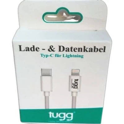 TUGG GERMANY ŞARJ VE VERI KABLOSU TYPE-C LIGHTNING 1M