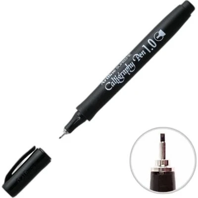 ARTLINE SUPREME CALLIGRAPHY PEN 1.0 KALİGRAFİ KALEMI UÇ:1,0MM SIYAH