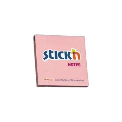 GIPTA STICKN 76X51 ECO NOTES PASTEL PEMBE 100YP