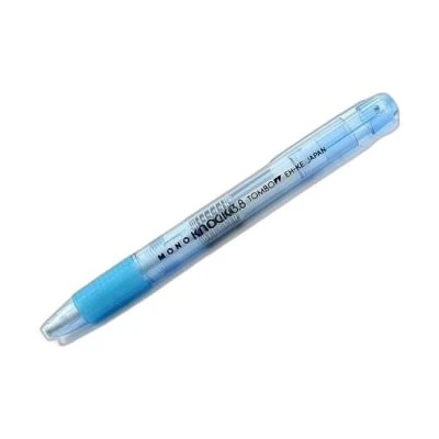 TOMBOW MONO KNOCK KALEM SILGI ŞEFFAF MAVI
