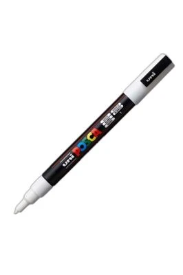 UNI POSCA 1.8-2.5 SU BAZLI POSTER MARKÖRÜ BEYAZ N