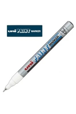 UNİ PAINT MARKER 0.8 BOYAMA MARKÖRÜ GÜMÜŞ
