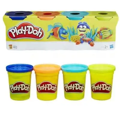 HASBRO PLAYDOH 4'LÜ OYUN HAMURU 448 GR