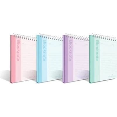 FABER-CASTELL A4 PASTEL 80 YAPRAK ÇİZGİSİZ BLOKNOT
