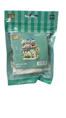 LOZ KAHVE DÜKKANI BLOCK OYUNCAK MİNİ POŞET 120 PARÇA