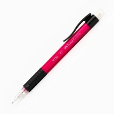 FABER-CASTELL 1338 AUTO 0,7 VERSATİL KALEM KIRMIZI