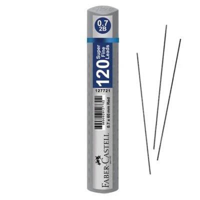 FABER GRIP MIN 0.7 SUPER FINE LEADS 120'Lİ GÜMÜŞ