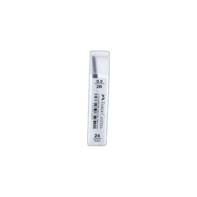 FABER CASTELL GRİP MİN SUPER FİNE BLACK MİN 2B 0.5MM 75MM