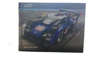 CADA SÜPERSONIK YILDIZ SPOR ARABA 164 PARÇA BLOCK OYUNCAK