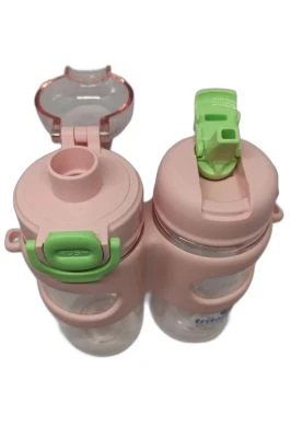 SHOTAY CIFT GOZLU TRITAN MATARA 900 ML. (4 ASS.)