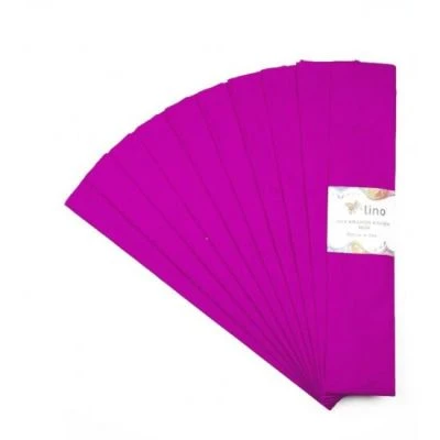 LİNO LÜX KRAPON KAĞIDI  (50X200 CM.) MOR