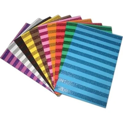 LİNO EVA 20X30 CM.10 RENK 2 MM. SİMLİ ÇİZGİ DESENLİ