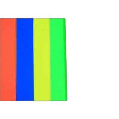 LİNO FOSFORLU MAKET KARTONU 5 MM. 5 RENK (50X70 CM.)