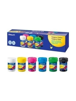 PELİKAN GUAJ BOYA 6 RENK (6*25=150 ML.)