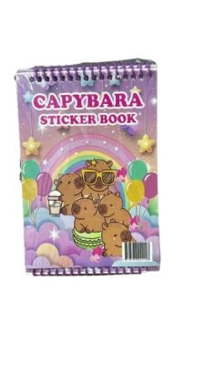 A6 STİCKER KİTABI CAPYBARA