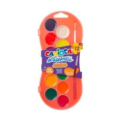 CARIOCA NEON TEMPERA FIRÇALI SULUBOYA YIKANABILIR 6X25 ML