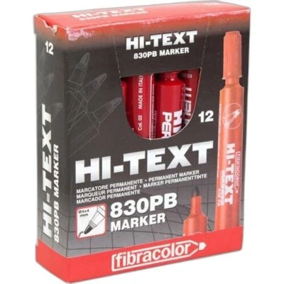 HI-TEXT MARKER YUV. UÇ KIRMIZI