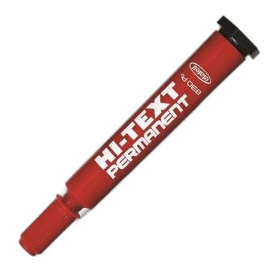 HI-TEXT MARKER KESİK UÇ KIRMIZI