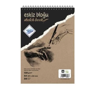 ART LİVA SP A4 120GR 50YP ESKİZ DEFTERİ