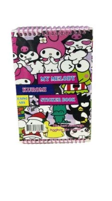 A6 STİCKER KİTABI MY MELODİ & KUROMİ
