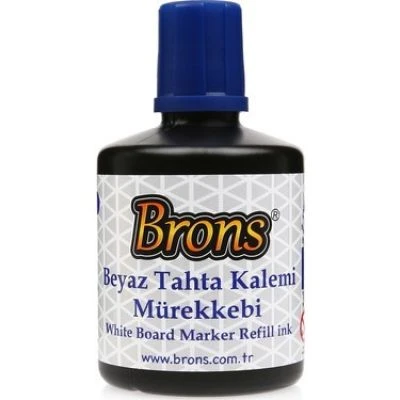BRONS TAHTA KALEMİ MUREKKEBİ -MAVİ  30CC.