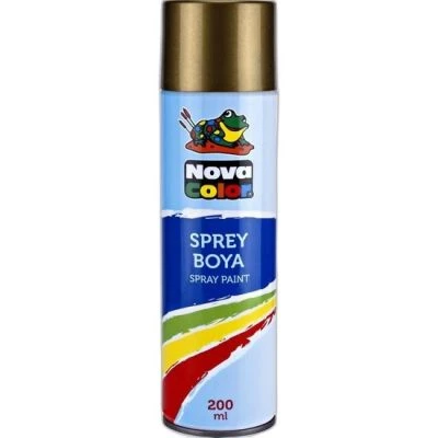 N.COLOR SPREY BOYA ALTİN ~200ML~~