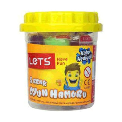 LETS 5 RENK OYUN HAMURU 5*20 GR.