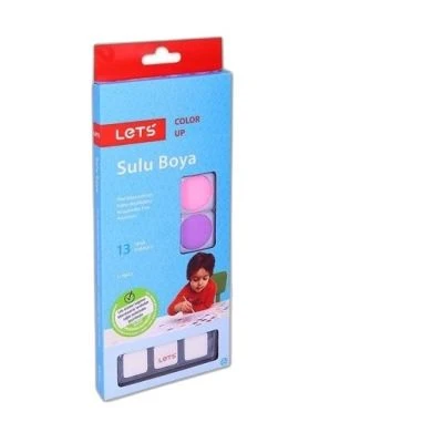 LETS 12  RENK SULU BOYA BÜYÜK BOY