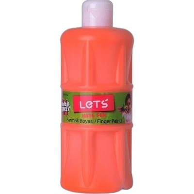 LETS PARMAK BOYASI 500 ML. TURUNCU
