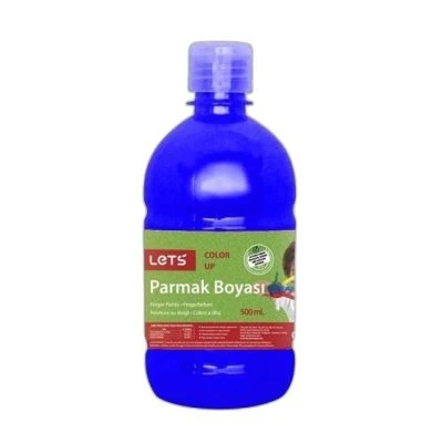 LETS PARMAK BOYASI 500 ML. MAVİ