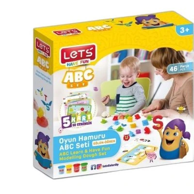 LETS OYUN HAMURU ABC SET