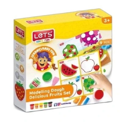 LETS LEZZETLİ MEYVELER MATLI OYUN HAMURU 5*100 GR
