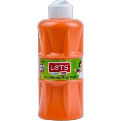 LETS PARMAK BOYASI 250 ML TURUNCU