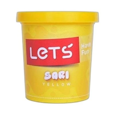 LETS TEK RENK  OYUN HAMURU SARI 150 GR.