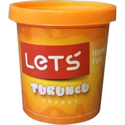 LETS TEK RENK  OYUN HAMURU TURUNCU 150 GR.