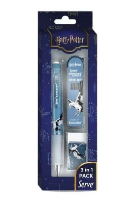 SERVE DEEP HARRY POTTER KALEM SİLGİ UÇ RAVENCLAW SET